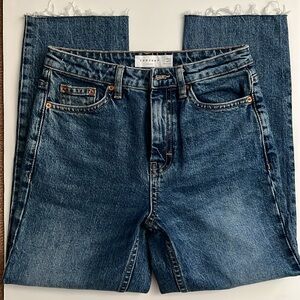 TopShop ankle straight jeans sz 26